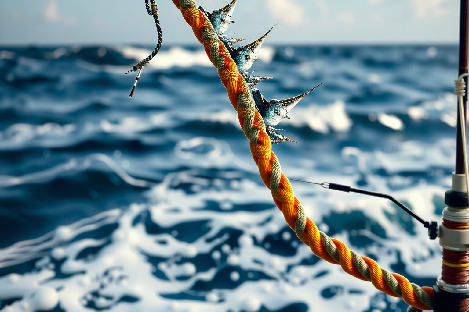 Mejores hilos y trenzados para pesca en mar