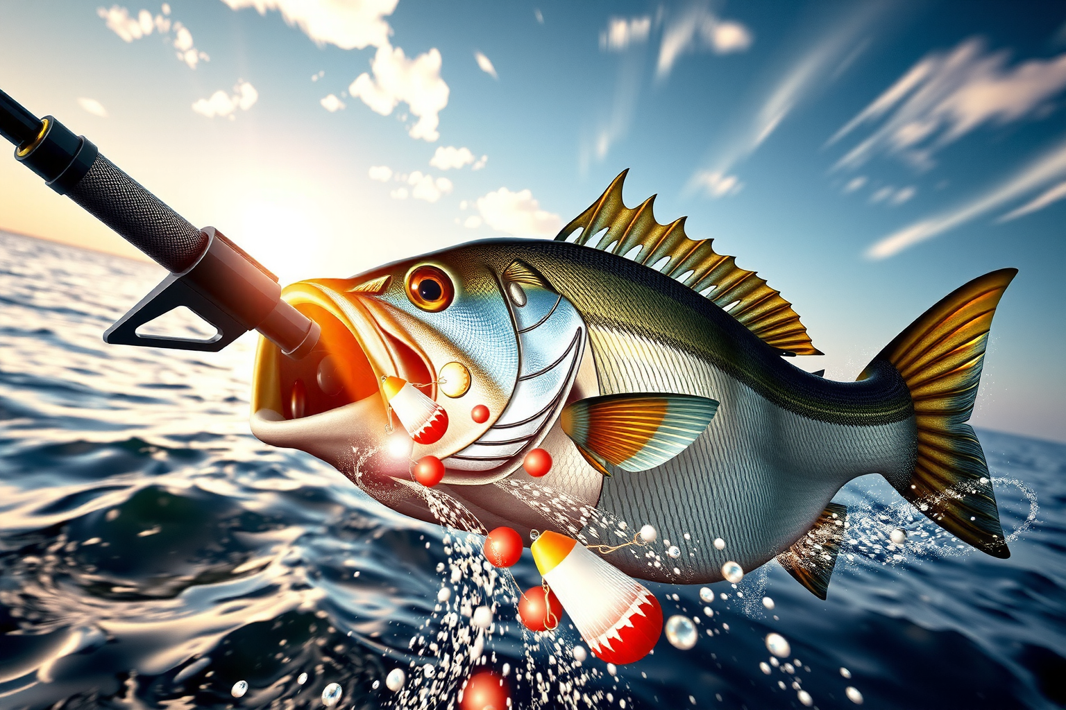 Pesca de lubina a spinning: técnicas y mejores señuelos