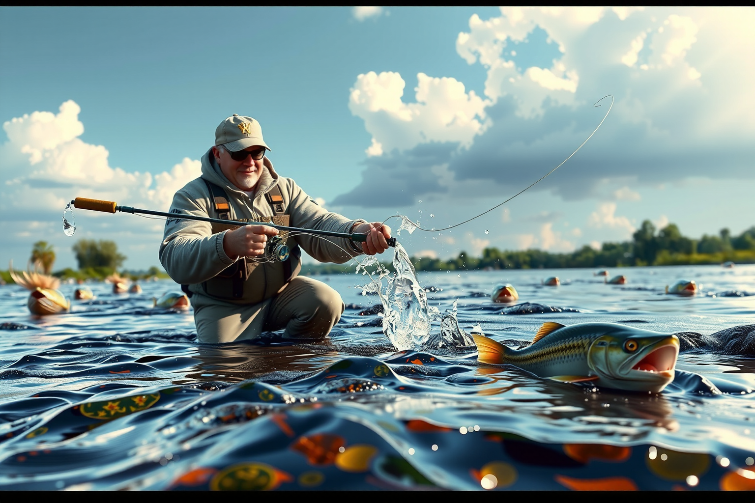 Cómo lanzar correctamente en pesca de río