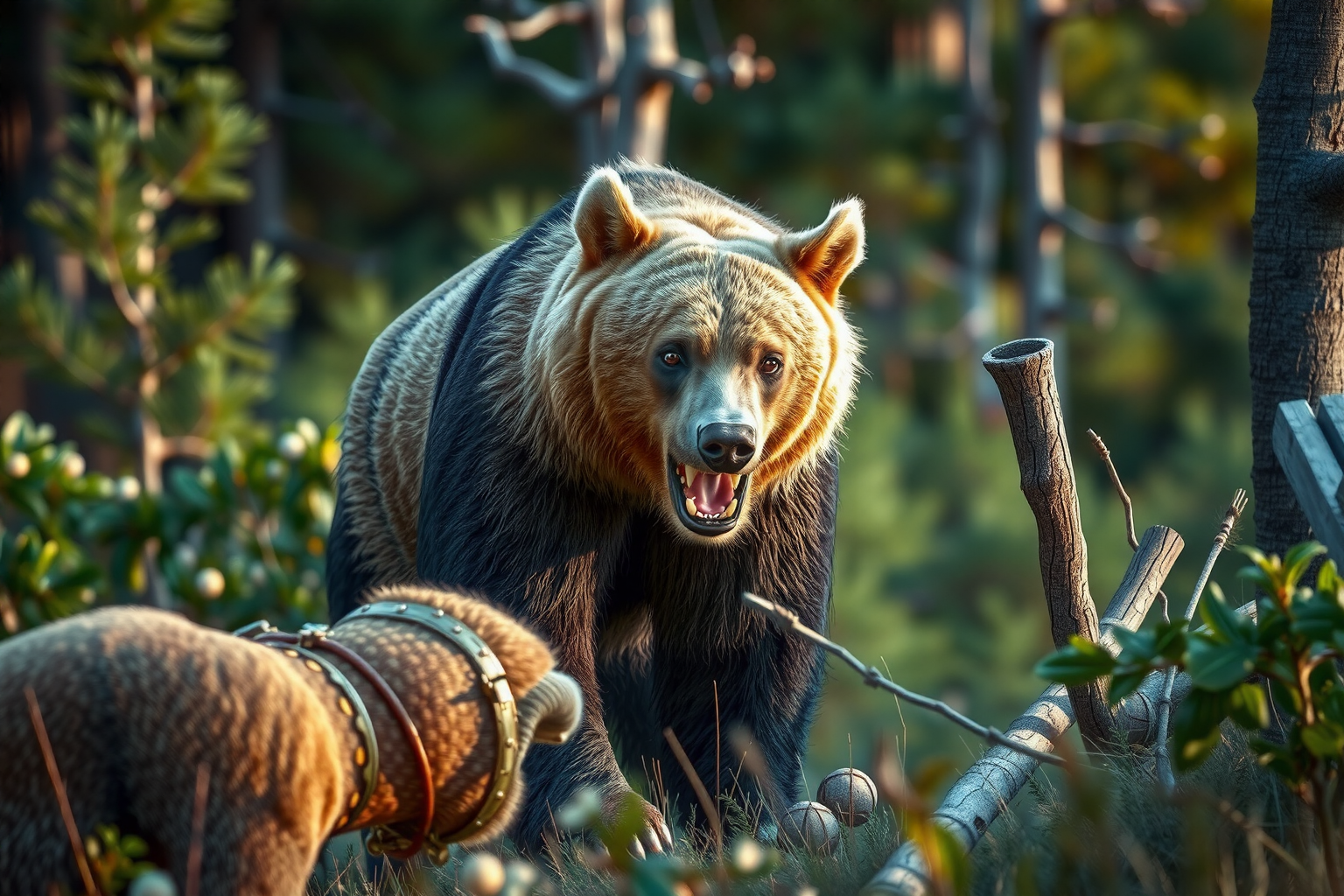 Depredadores del oso: ¿tiene enemigos naturales?